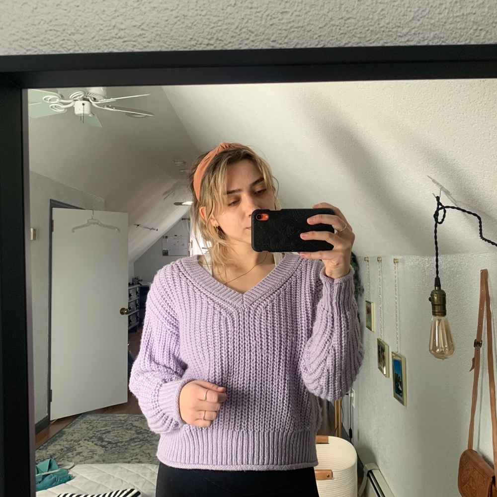 Lilac sweater